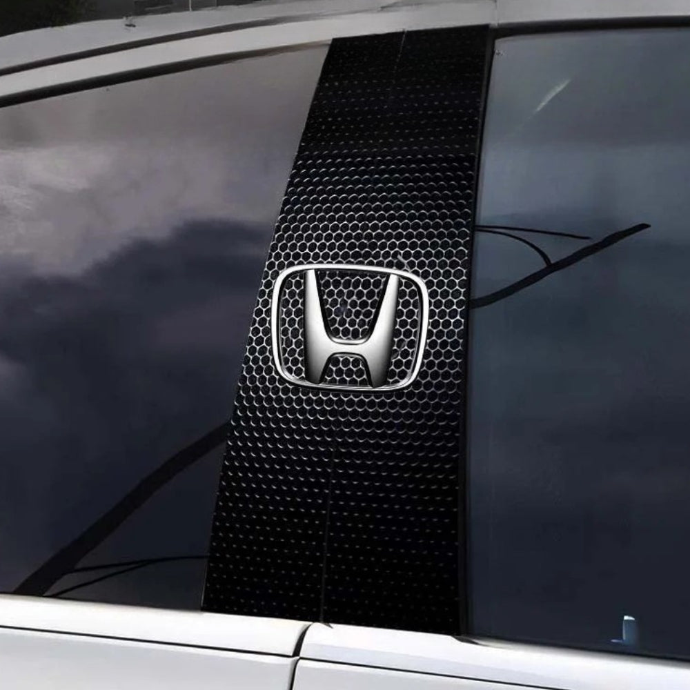2x autocolante pentru ferestre auto cu logo