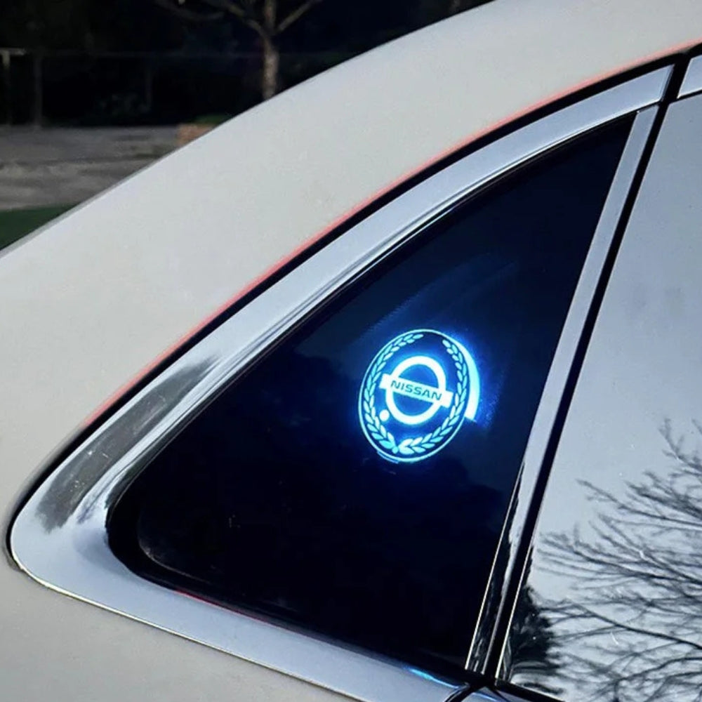 Reîncărcabilă LED Car Logo - efect de lumină neon