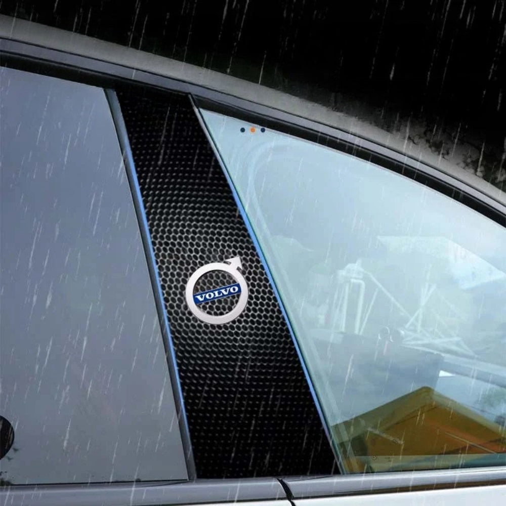 2x autocolante pentru ferestre auto cu logo